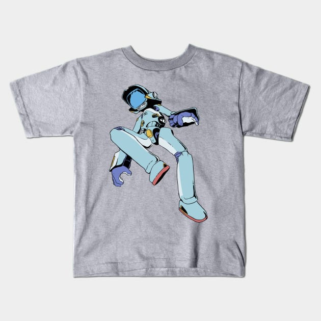 Canti - Flat Colors (Blue) Kids T-Shirt by crimmart